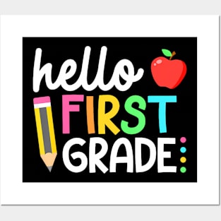 First Grade Team 1st Grade Back to School Teacher Kids Posters and Art